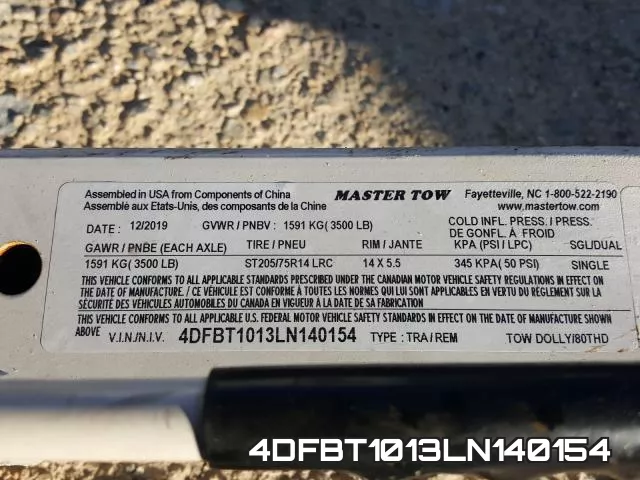 4DFBT1013LN140154 фото 2