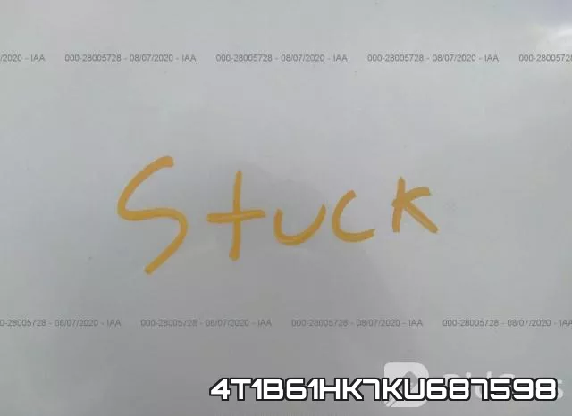 4T1B61HK7KU687598 фото 2