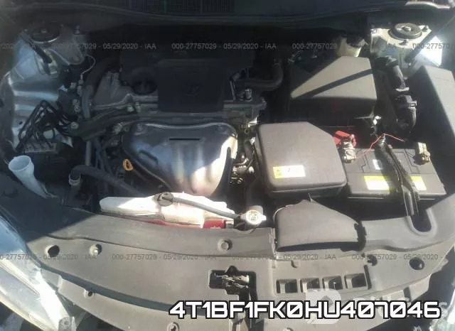 4T1BF1FK0HU407046 фото 2