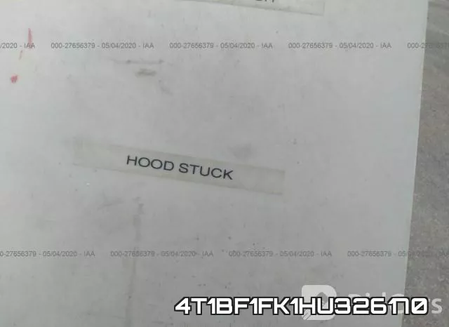 4T1BF1FK1HU326170 фото 2