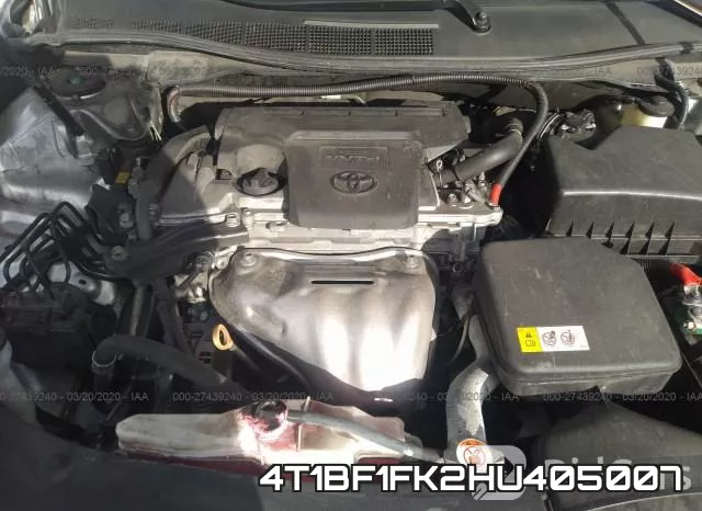 4T1BF1FK2HU405007 фото 2