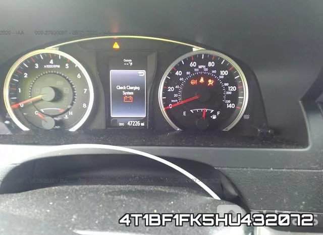 4T1BF1FK5HU432072 фото 8