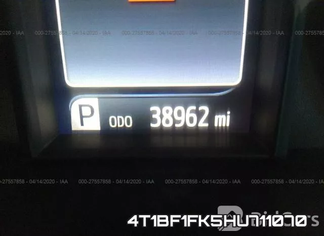 4T1BF1FK5HU711070 фото 8