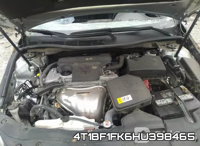 4T1BF1FK6HU398465 фото 2