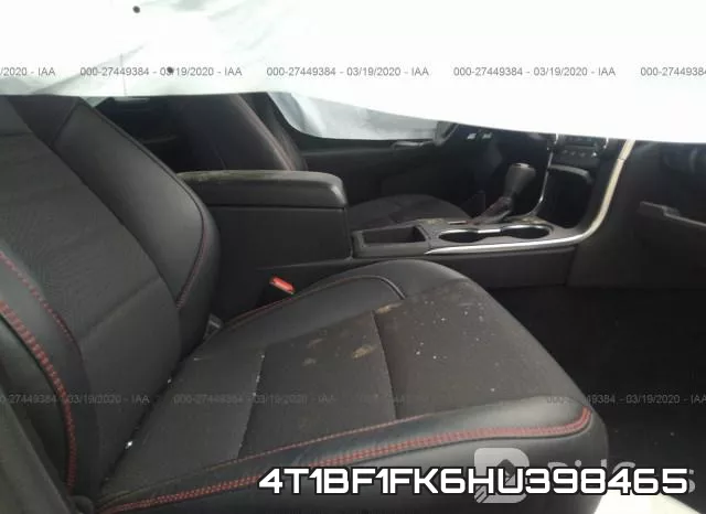 4T1BF1FK6HU398465 фото 6