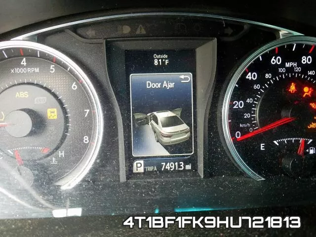4T1BF1FK9HU721813 фото 9