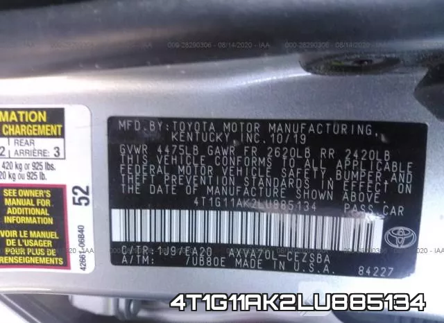 4T1G11AK2LU885134 фото 10