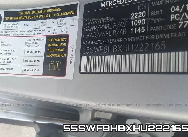 55SWF8HBXHU222165 фото 10