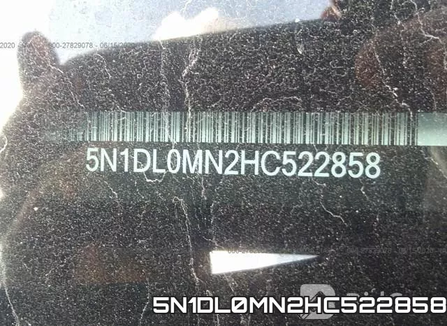 5N1DL0MN2HC522858 фото 10
