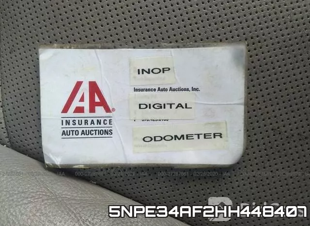 5NPE34AF2HH448407 фото 8