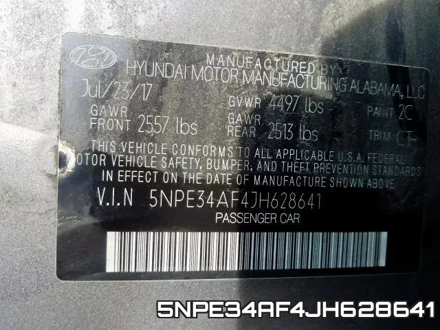 5NPE34AF4JH628641 фото 2