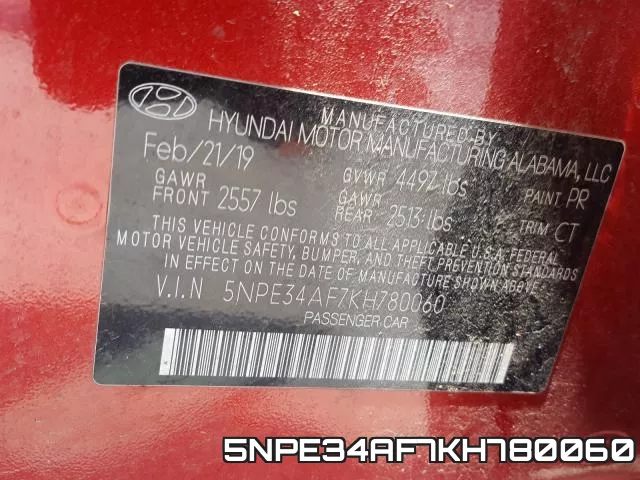 5NPE34AF7KH780060 фото 2