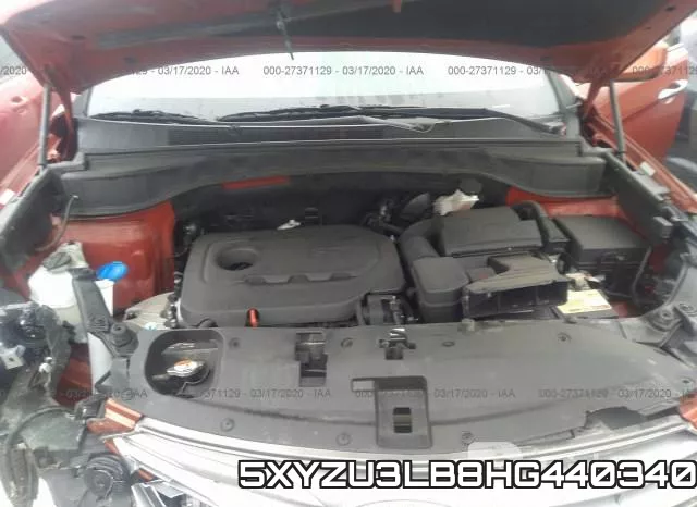 5XYZU3LB8HG440340 фото 2