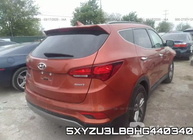 5XYZU3LB8HG440340 фото 5