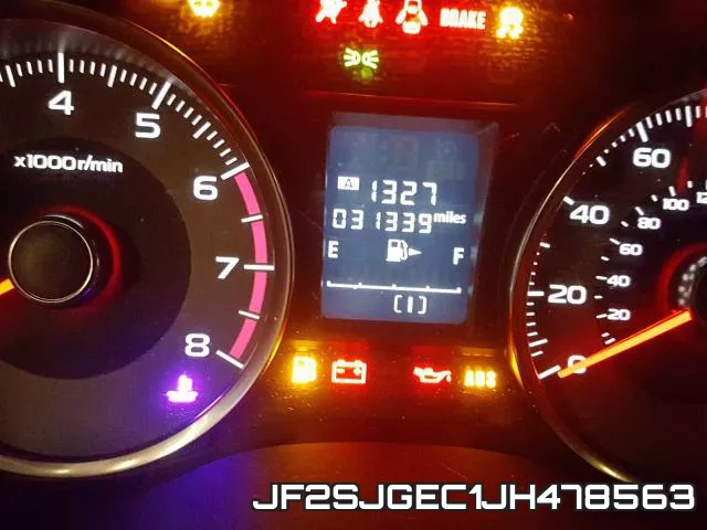JF2SJGEC1JH478563 фото 9