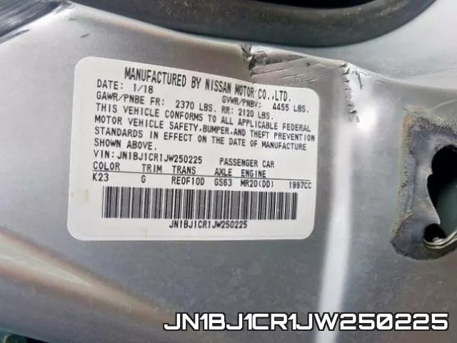 JN1BJ1CR1JW250225 фото 2