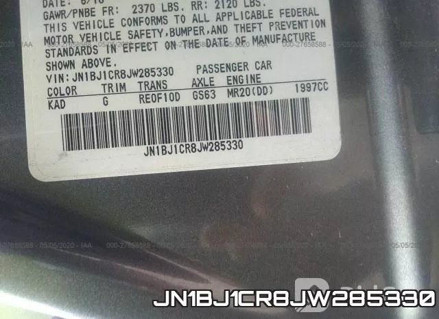 JN1BJ1CR8JW285330 фото 10