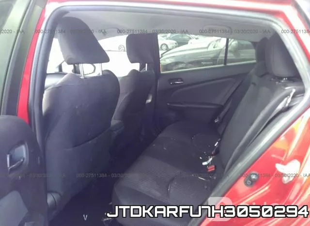 JTDKARFU7H3050294 фото 9