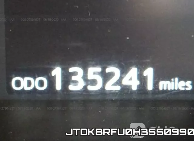 JTDKBRFU0H3550990 фото 8
