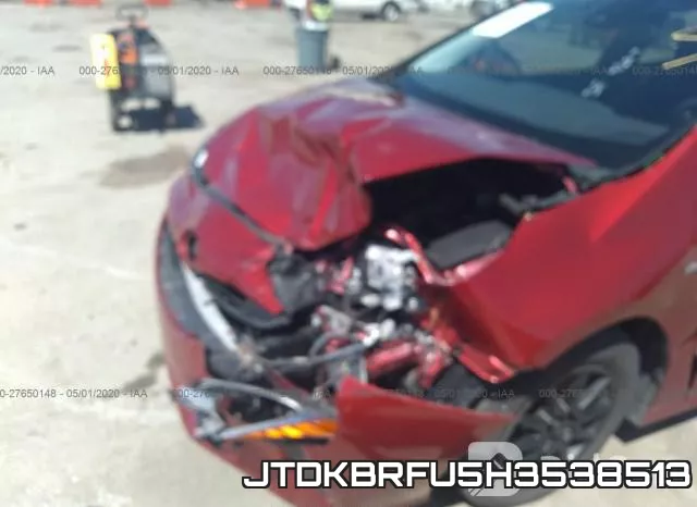JTDKBRFU5H3538513 фото 7