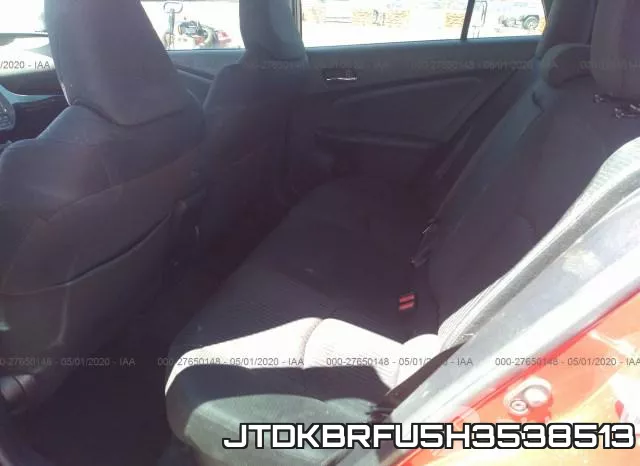 JTDKBRFU5H3538513 фото 9