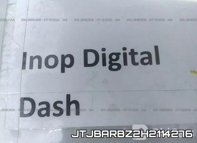 JTJBARBZ2H2114276 фото 8