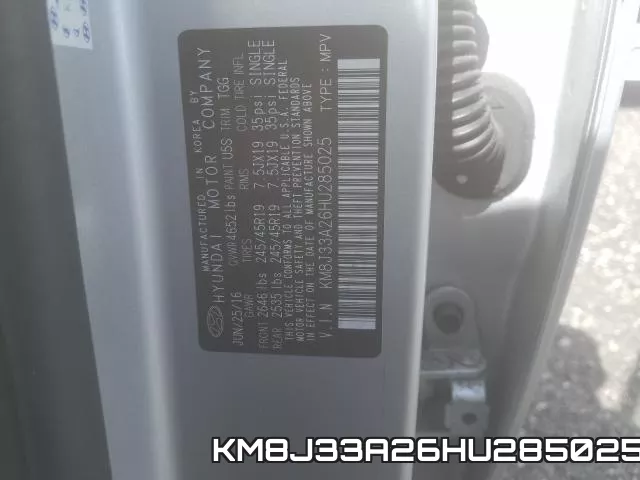 KM8J33A26HU285025 фото 2