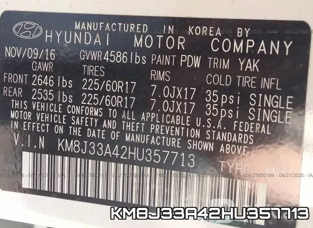 KM8J33A42HU357713 фото 10