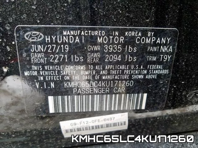 KMHC65LC4KU171260 фото 2