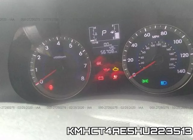 KMHCT4AE5HU223513 фото 8