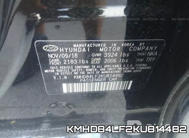 KMHD84LF2KU814482 фото 10