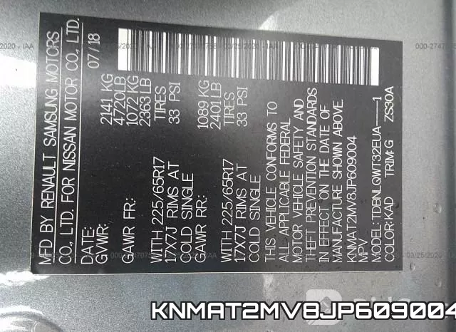 KNMAT2MV8JP609004 фото 10