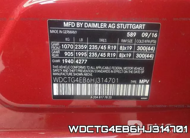 WDCTG4EB6HJ314701 фото 10