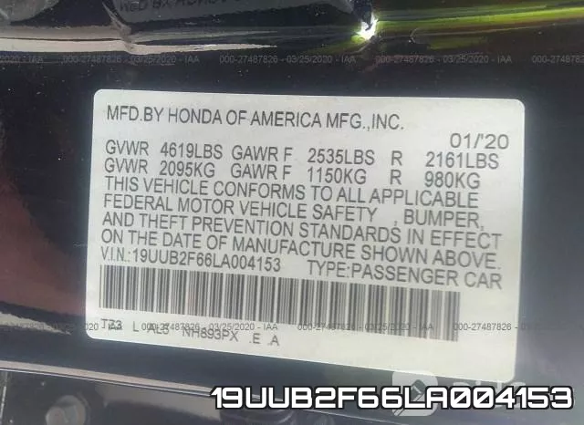 19UUB2F66LA004153 фото 10