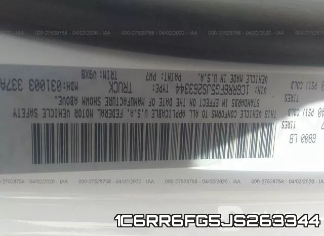 1C6RR6FG5JS263344 фото 10