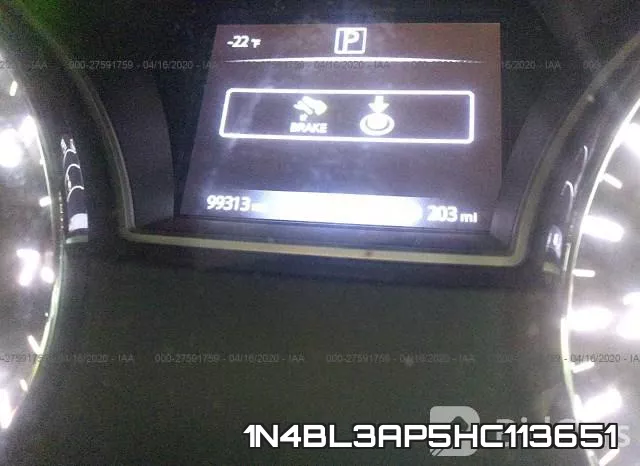 1N4BL3AP5HC113651 фото 8