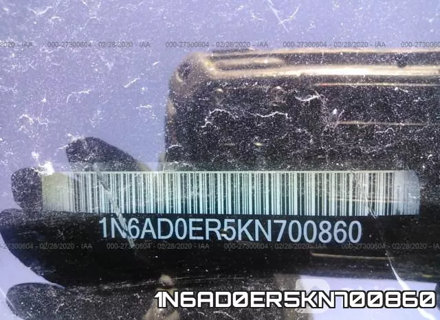 1N6AD0ER5KN700860 фото 10