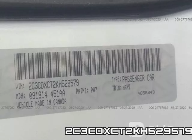 2C3CDXCT2KH529579 фото 10
