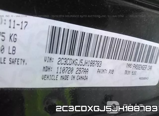 2C3CDXGJ5JH188783 фото 10
