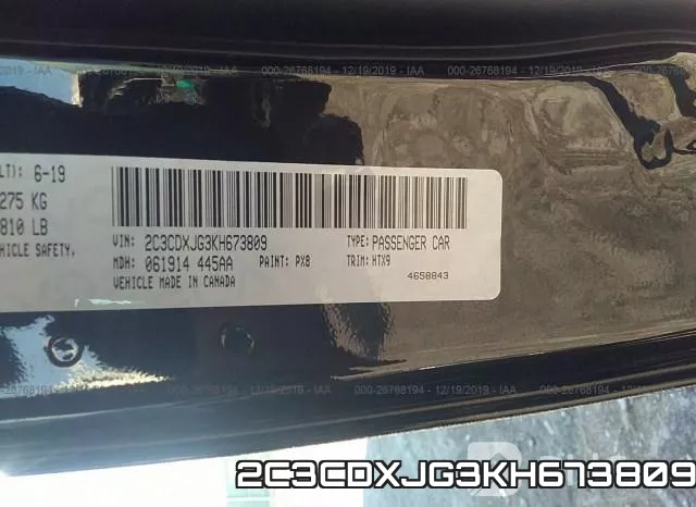 2C3CDXJG3KH673809 фото 10