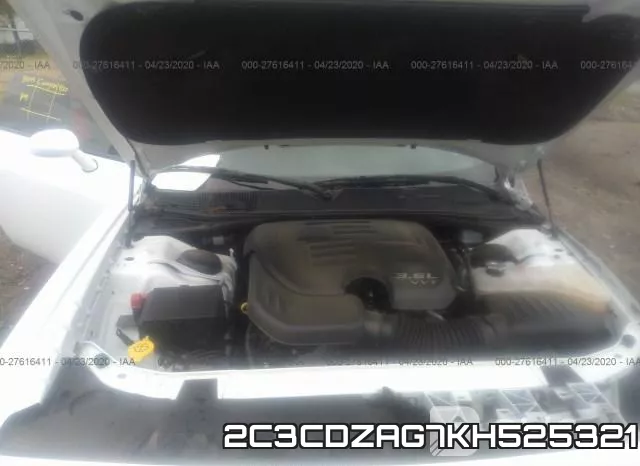 2C3CDZAG7KH525321 фото 2