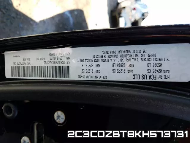 2C3CDZBT8KH573731 фото 2