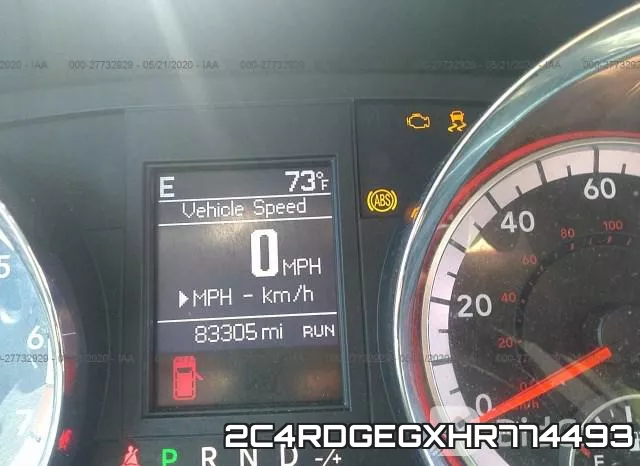 2C4RDGEGXHR774493 фото 8