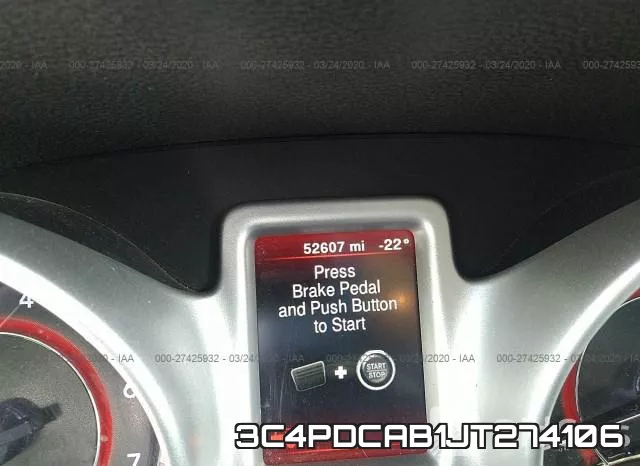 3C4PDCAB1JT274106 фото 8