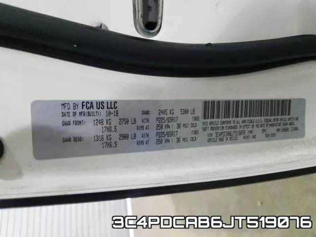 3C4PDCAB6JT519076 фото 2