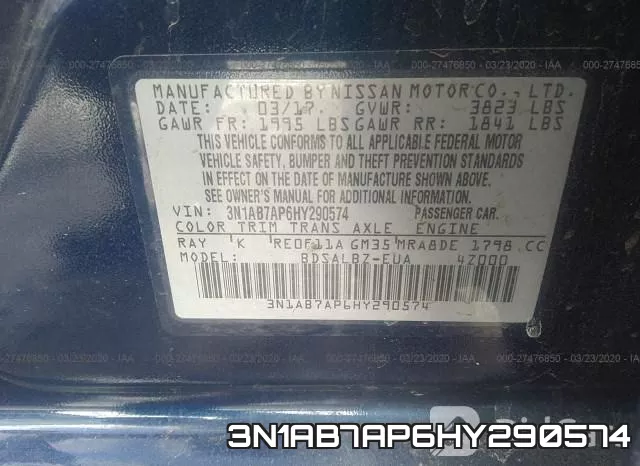 3N1AB7AP6HY290574 фото 10