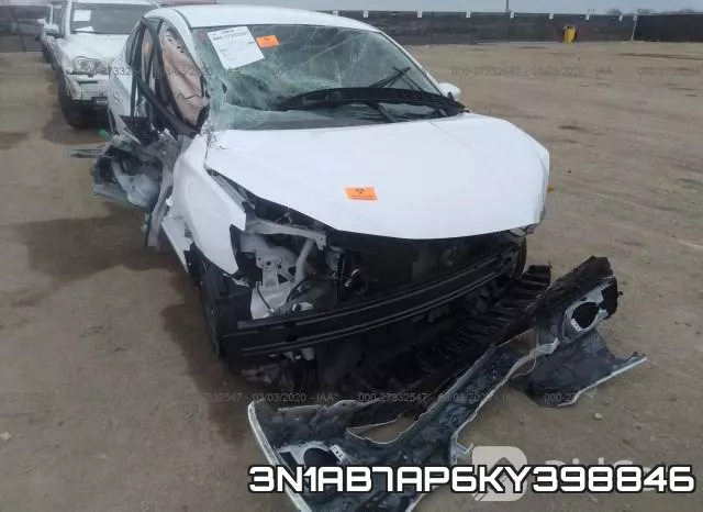 3N1AB7AP6KY398846 фото 7