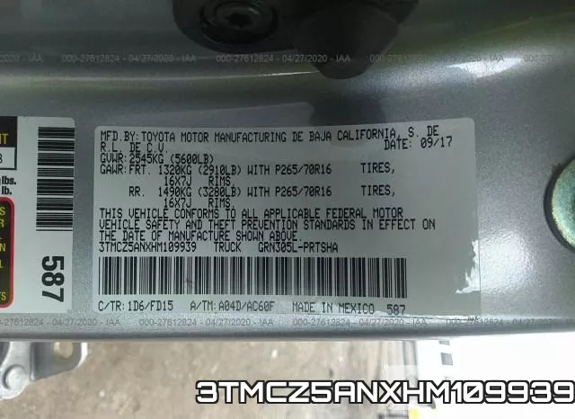 3TMCZ5ANXHM109939 фото 10