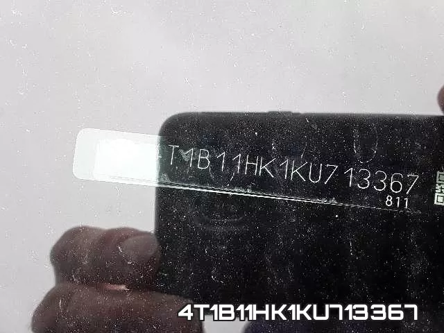 4T1B11HK1KU713367 фото 2