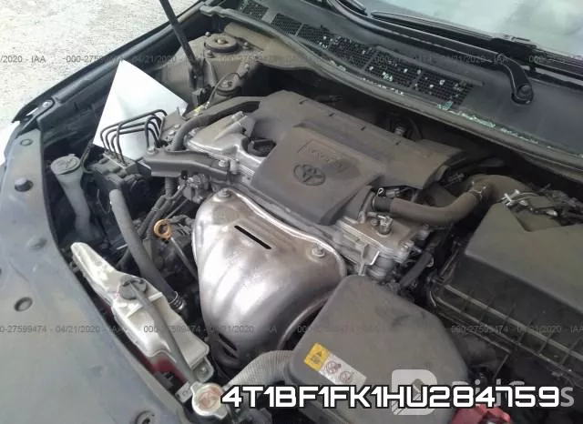 4T1BF1FK1HU284759 фото 2